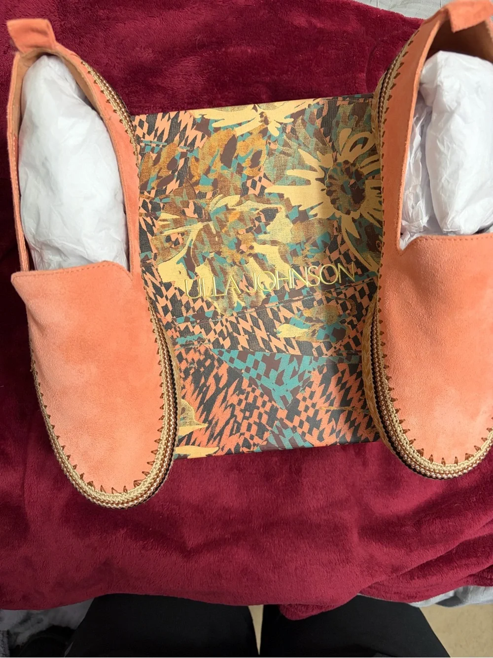 Ulla Johnson Coral Suede Espadrille Platform Loafers